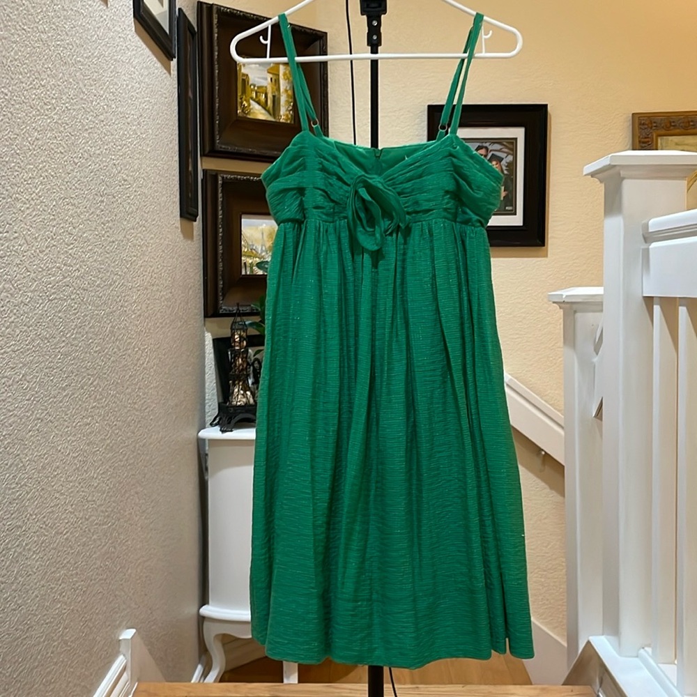 Taylor green baby doll dress